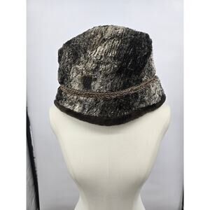Vintage 1960's Union Made Faux Fur Fedora